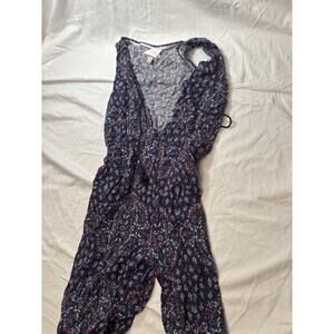 Knox Rose Small Sleeveless V Neck Floral Jumper Size Small